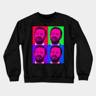 ricky gervais Crewneck Sweatshirt